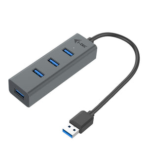 i-tec USB 3.0 Metal Passive HUB 4 Port ohne Netzadapter
