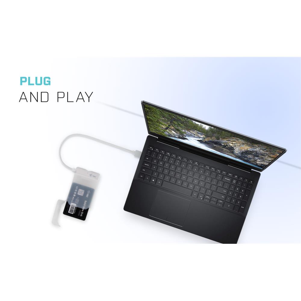 i-tec MySafe USB 3.0 Easy externes 2,5" Festplattengehäuse für SATA I/II/III HDD SSD Weiß