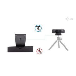 i-tec SOLOMON 500 – 4K Webcam mit PDAF-Autofokus & Dual-Mikrofonen