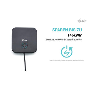i-tec USB-C HDMI Dual DP Docking Station mit Power Delivery 100 W mit Netzteil 100 W