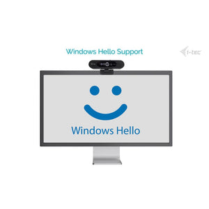 i-tec SOLOMON WH200 – 2K Webcam mit Windows Hello & 92° Sichtfeld