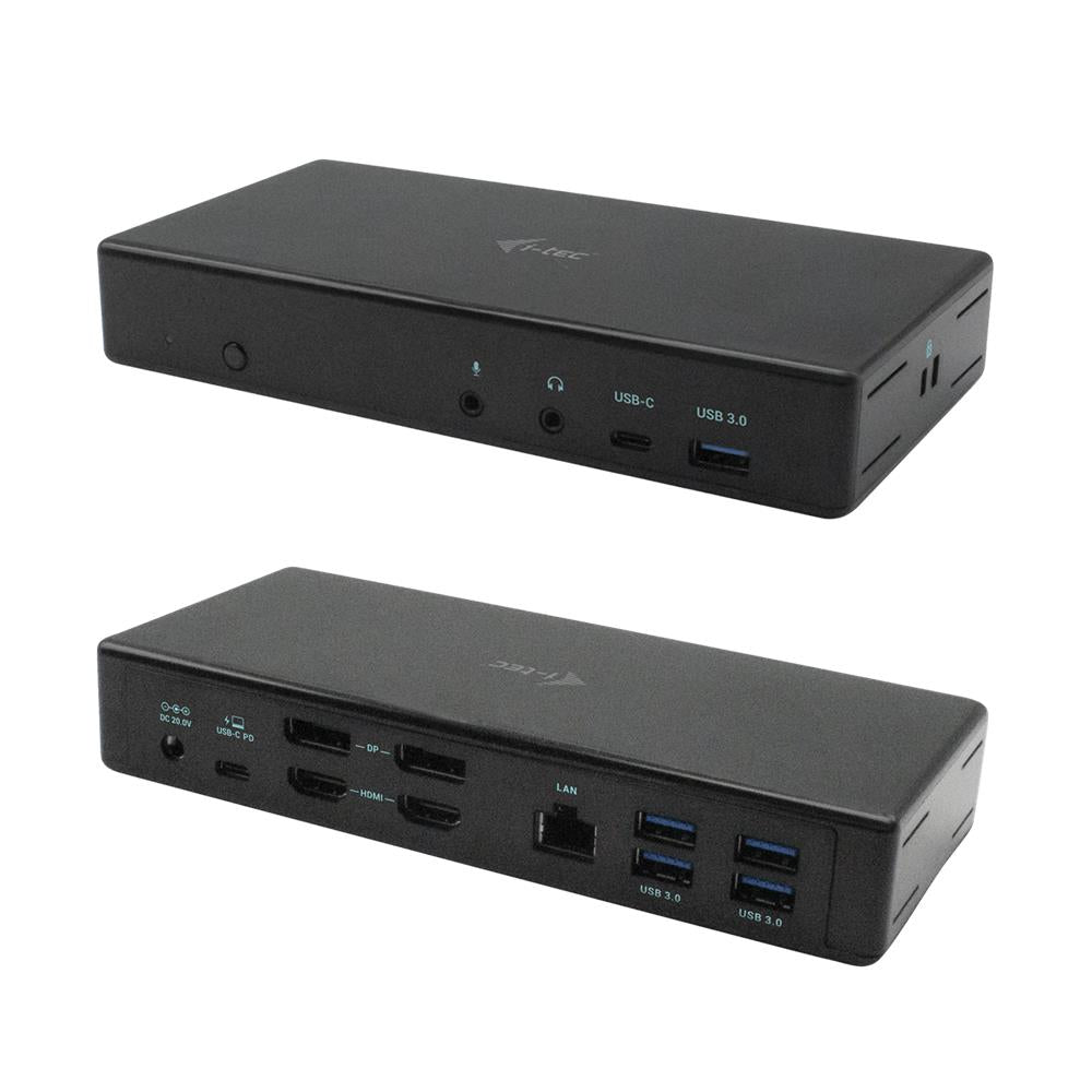 i-tec USB-C Quattro Display Docking Station mit Power Delivery 85 W
