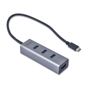 i-tec USB-C Metal HUB 4 Port Thunderbolt 3 kompatibel
