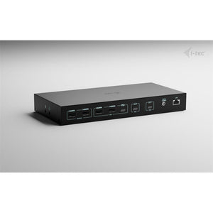 i-tec USB-C KVM Dock PRO – Dockingstation für 3 Hosts, Dual 4K Video, 2x Power Delivery bis 92 W