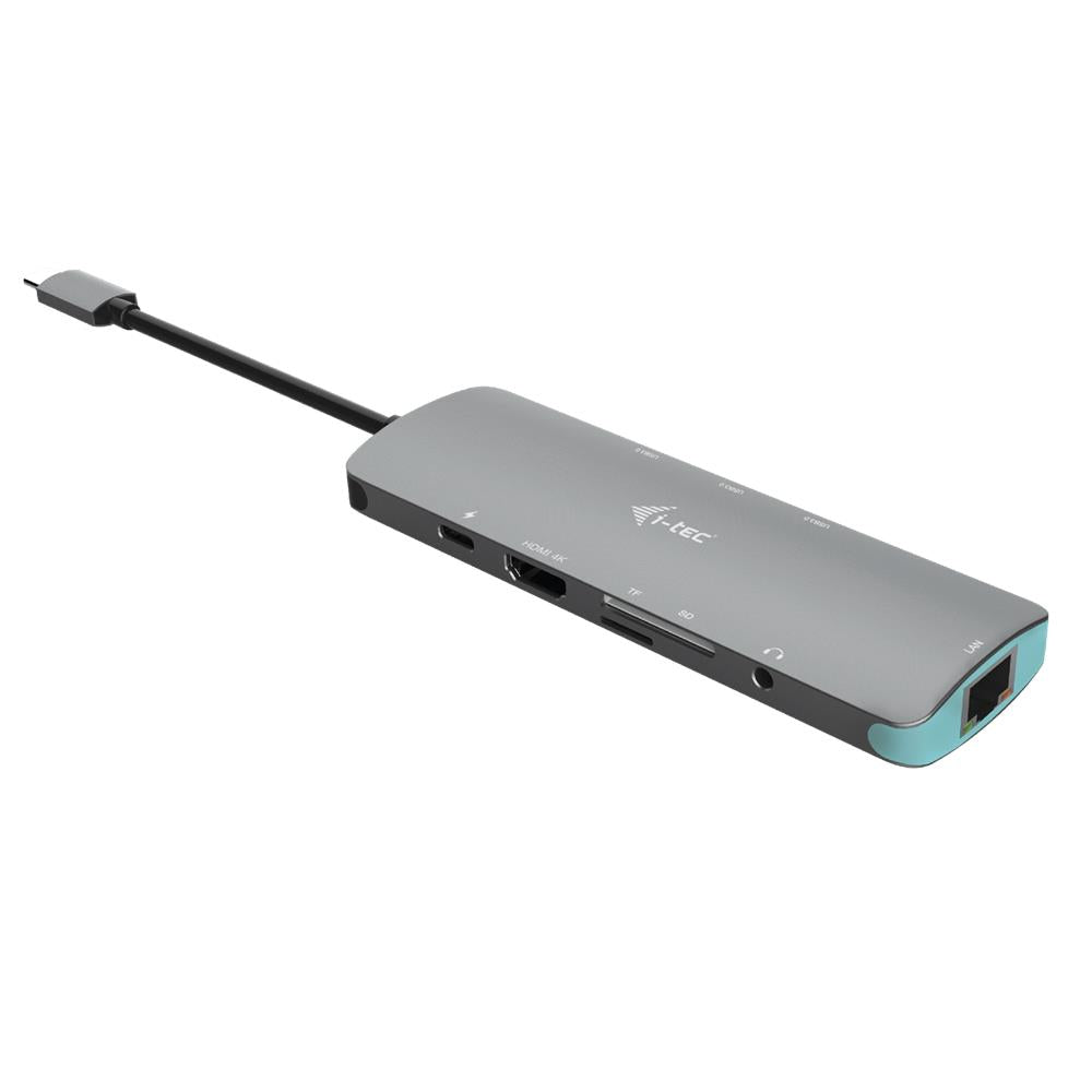 i-tec USB-C Metal Nano Docking Station mit 4K HDMI LAN + Power Delivery 100 W