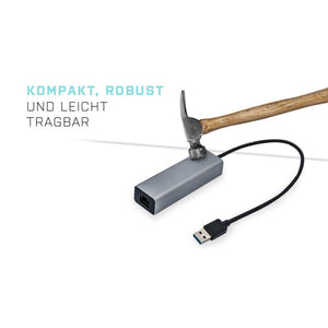 i-tec USB 3.0 Metal Gigabit Ethernet Adapter USB 3.0 auf RJ-45