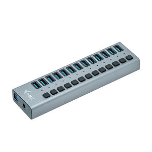 i-tec USB 3.0 Charging HUB 13-Port mit Netzadapter 60 W 13x USB 3.0 Ladeport für Notebook