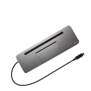 i-tec USB-C Metal Ergonomic 4K 3x Display Docking Station with Power Delivery 85 W + i-tec Universal Charger 100 W
