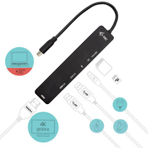 i-tec USB-C Travel Easy Docking Station 4K HDMI + Power Delivery 60W