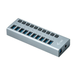 i-tec USB 3.0 Charging HUB 10-Port mit Netzadapter 48 W 10x USB 3.0 Ladeport für Notebook