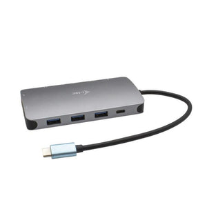 i-tec USB-C Metal Nano Docking Station HDMI/VGA mit LAN + Power Delivery 100 W