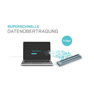 i-tec USB 3.0 Charging HUB 16-Port mit Netzadapter 90 W 16x USB 3.0 Ladeport für Notebook