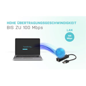 i-tec USB 2.0 Advance 10/100 Fast Ethernet LAN Network Adapter USB 2.0 auf RJ45