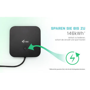 i-tec USB-C HDMI DP Docking Station mit Power Delivery 100 W