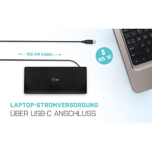 i-tec USB-C Quattro Display Docking Station mit Power Delivery 85 W