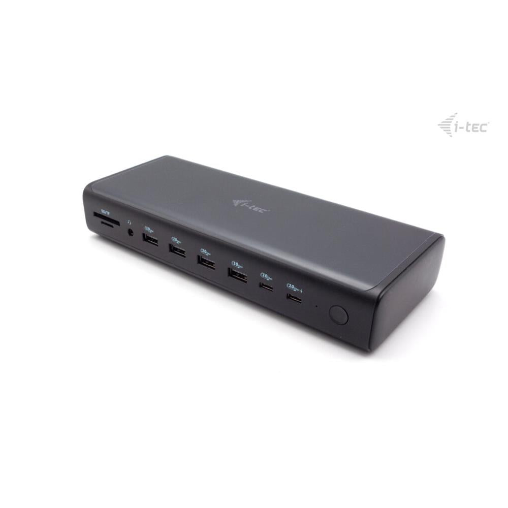i-tec Universal 6x 4K/60Hz Display Docking Station + Power Delivery 140W