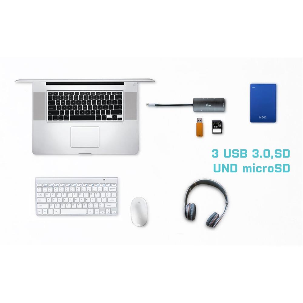 i-tec USB-C Metal Nano Docking Station 4K HDMI + Power Delivery 100 W