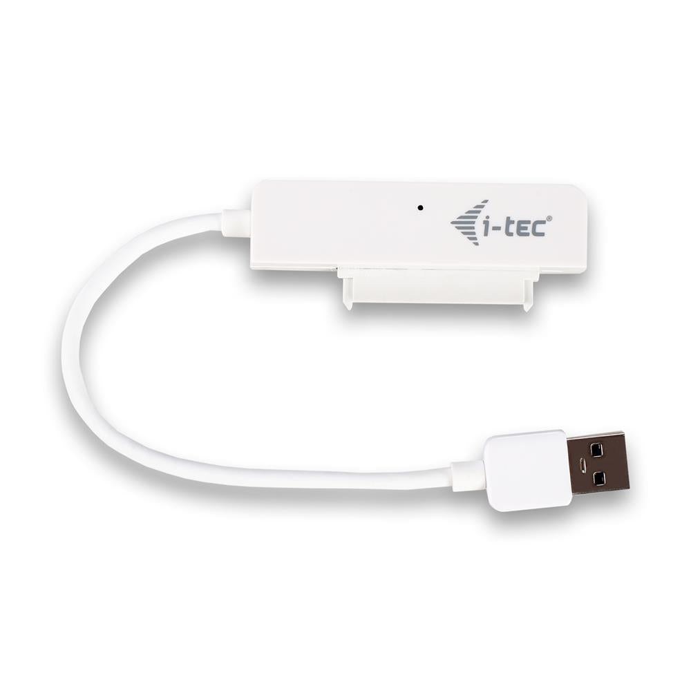 i-tec MySafe USB 3.0 Easy externes 2,5" Festplattengehäuse für SATA I/II/III HDD SSD Weiß