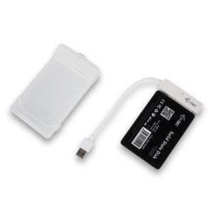 i-tec MySafe USB 3.0 Easy externes 2,5" Festplattengehäuse für SATA I/II/III HDD SSD Weiß