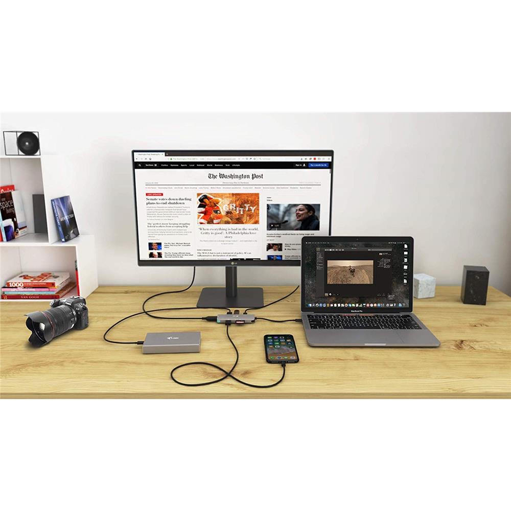i-tec USB-C Metal Nano Docking Station 4K HDMI + Power Delivery 100 W