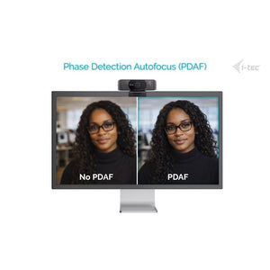 i-tec SOLOMON 500 – 4K Webcam mit PDAF-Autofokus & Dual-Mikrofonen