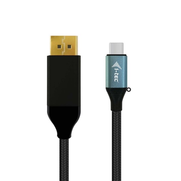 i-tec USB-C auf Display Port Kabel Adapter 4K / 60 Hz 150cm kompatibel mit Thunderbolt 3